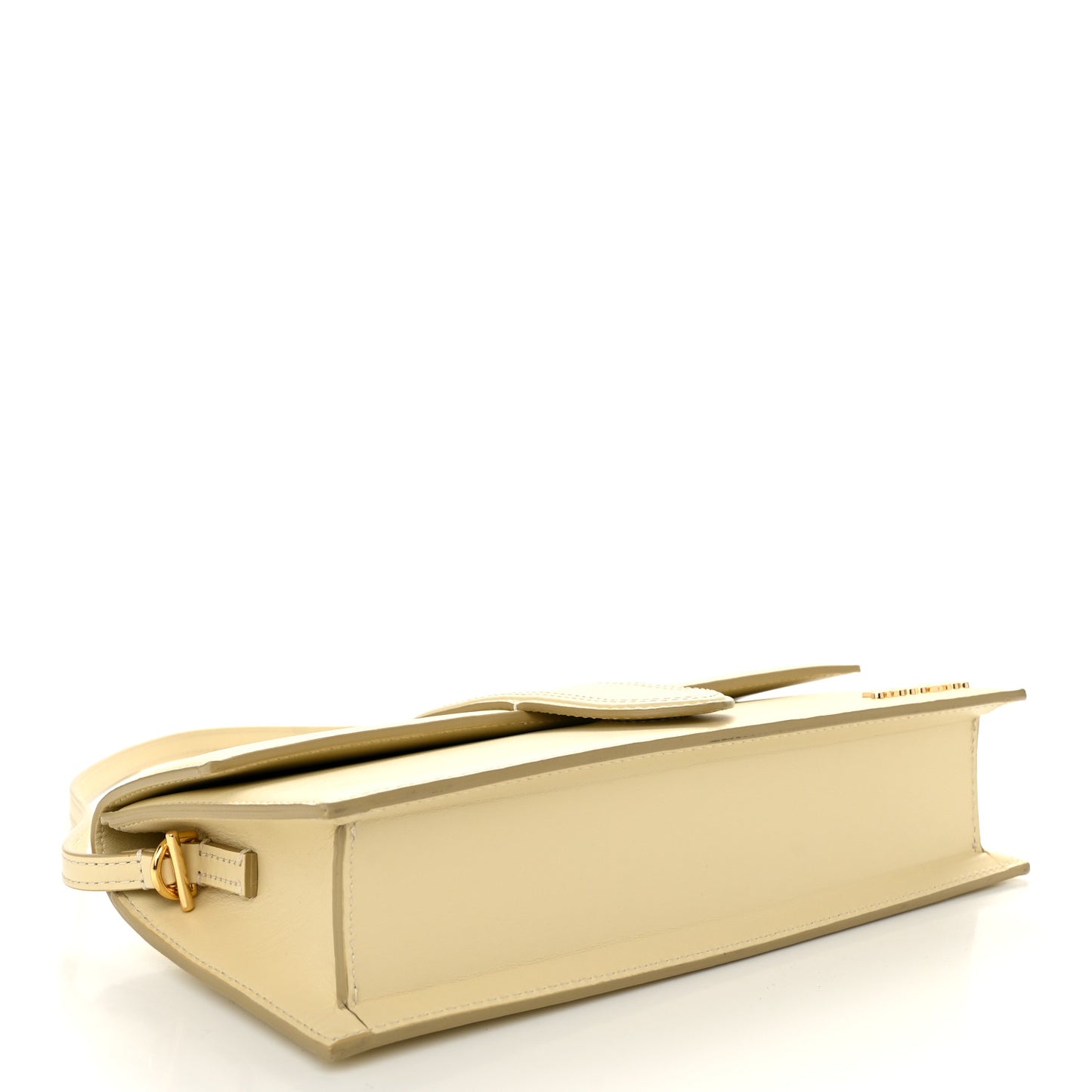 Smooth Calfskin Le Bambino Long Ivory