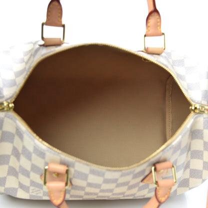 Louis Vuitton Damier Azur Speedy Bandouliere 30 5 of 11