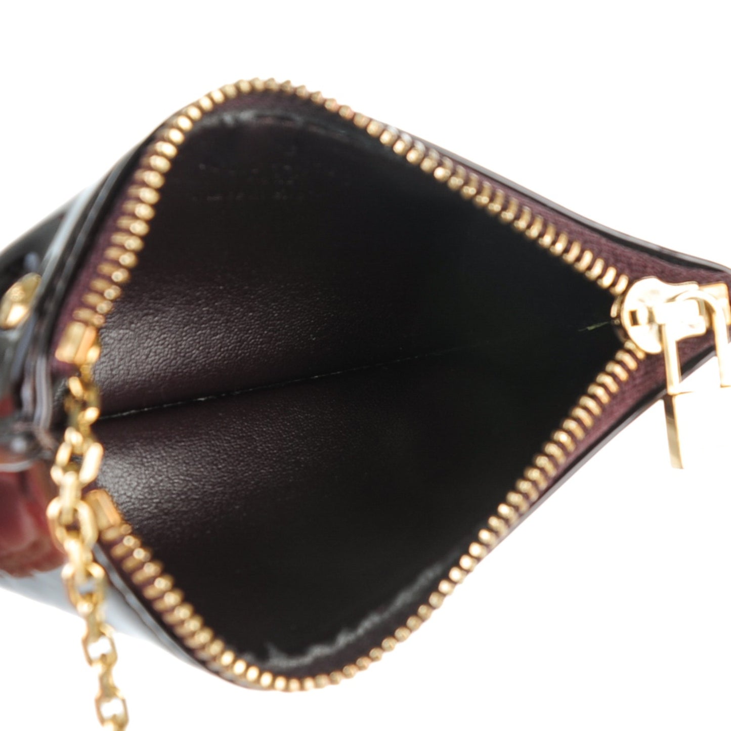 Vernis Pochette Key Pouch Amarante