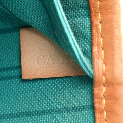 Louis Vuitton Monogram V Neverfull MM Turquoise 13 of 21