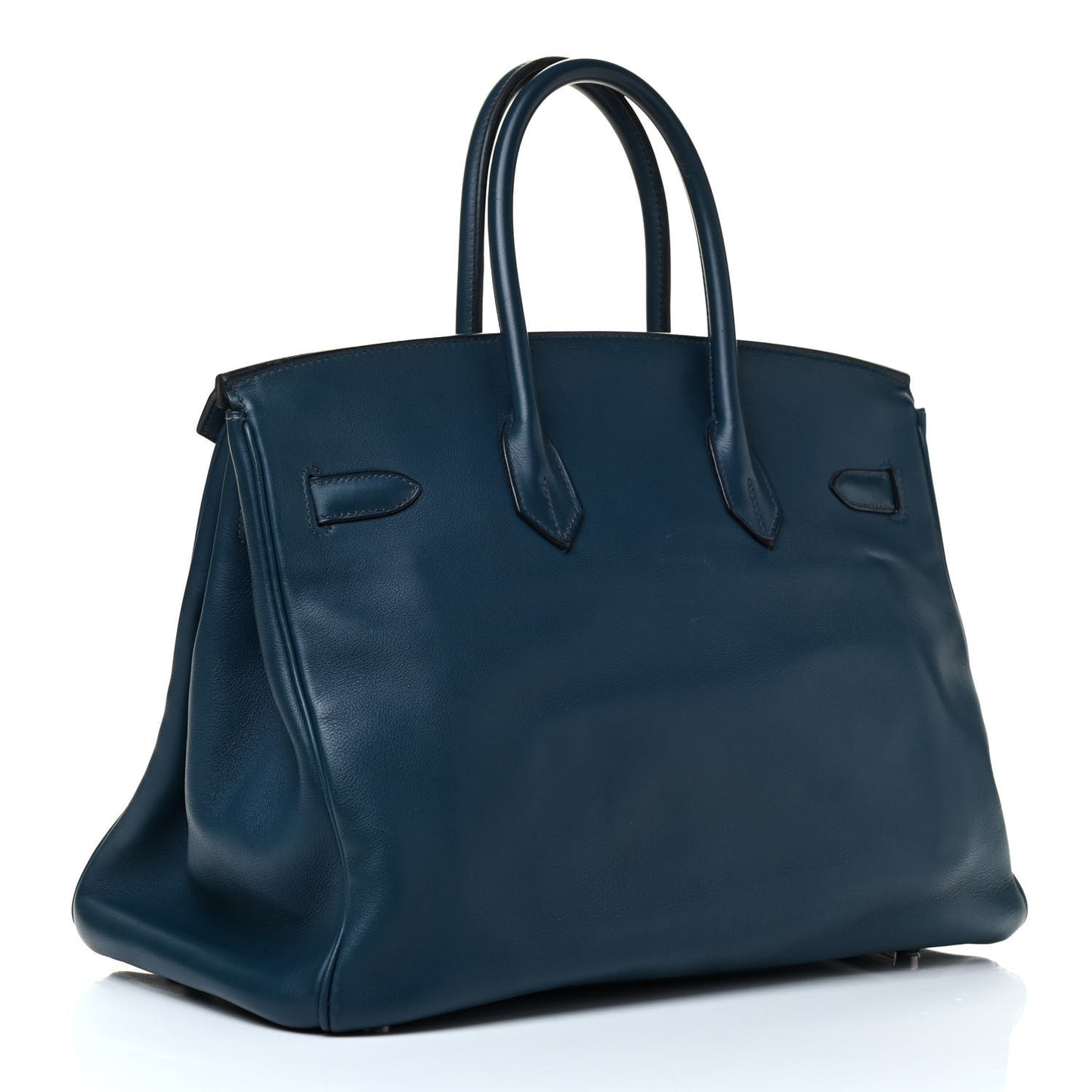 Swift Birkin 35 Bleu De Prusse