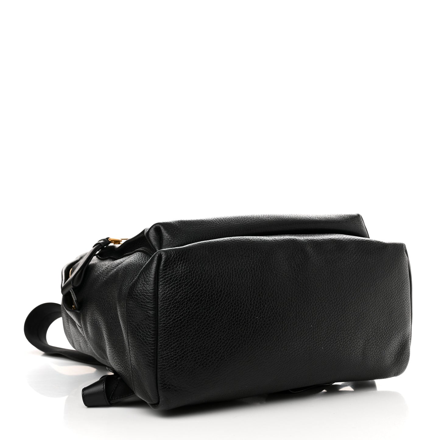 Grained Calfskin Buckley Backpack Black