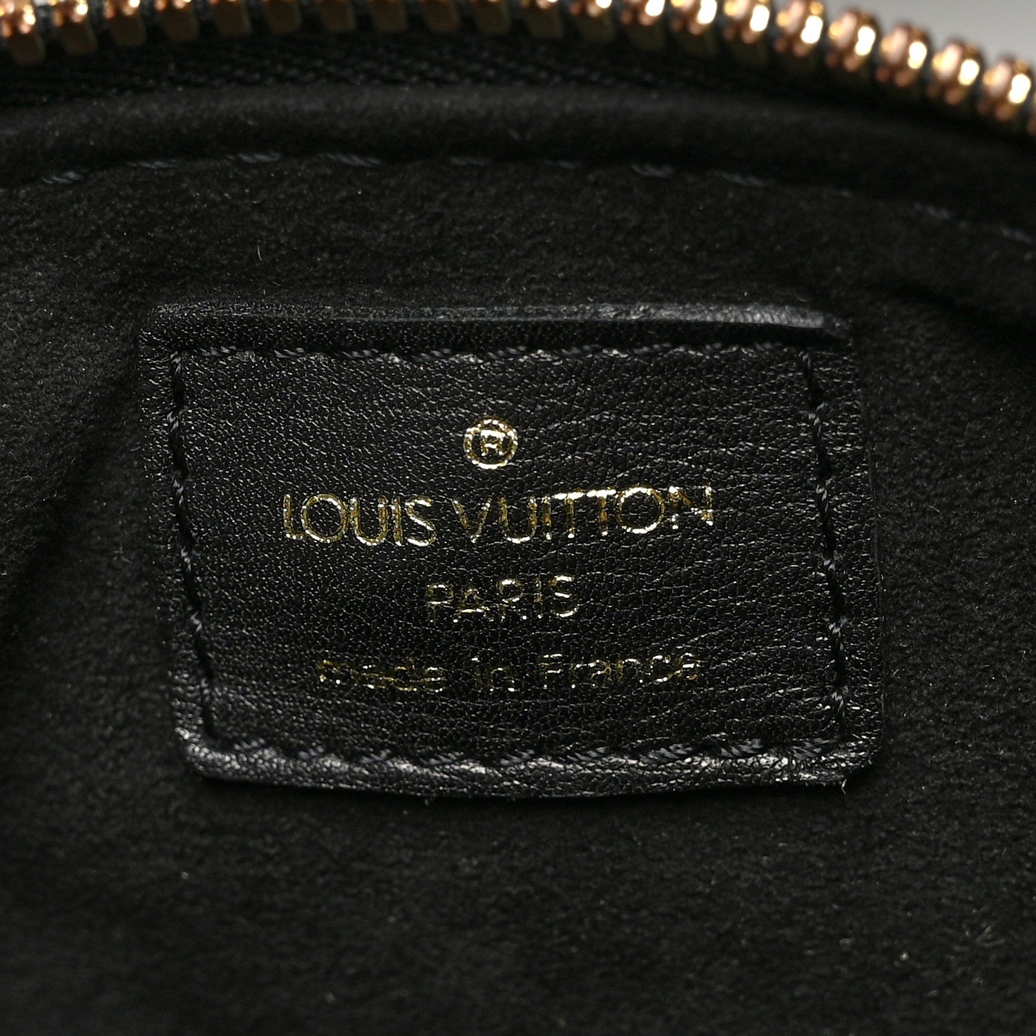 Louis Vuitton Calfskin Patent Embossed Monogram Stephen Ivory 6 of 12