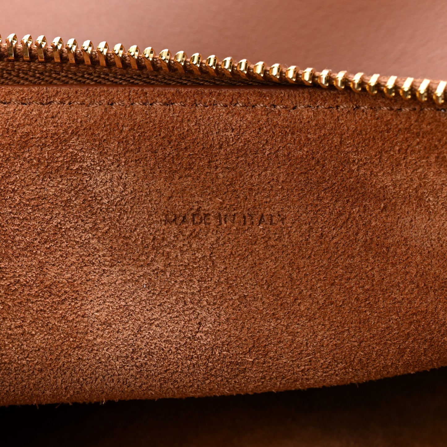 Supple Calfskin Medium Romy Shoulder Bag Tan