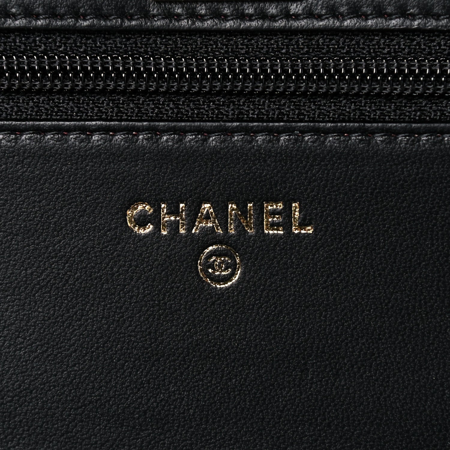 Chanel Lambskin Quilted Trendy CC Wallet On Chain WOC Black 6 of 15
