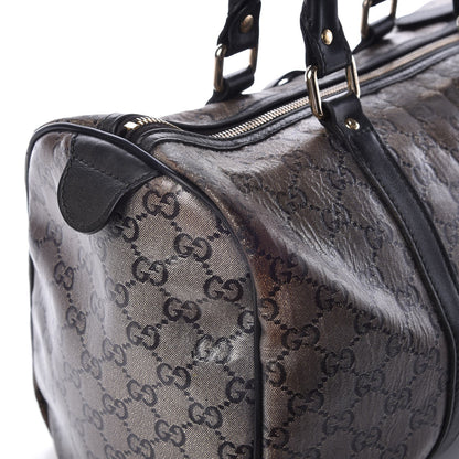 Gucci Crystal Monogram Medium Joy Boston Black 14 of 18