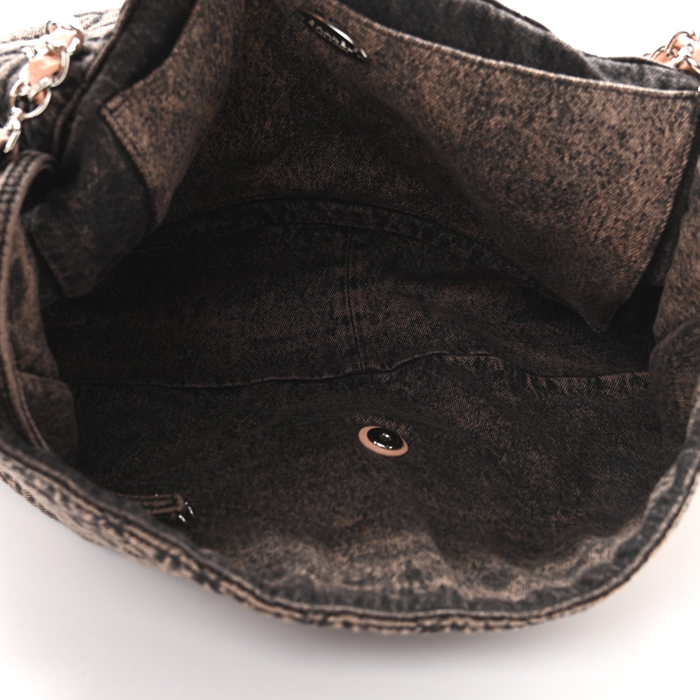 Denim Quilted Denimpression XXL Flap Rose Clair