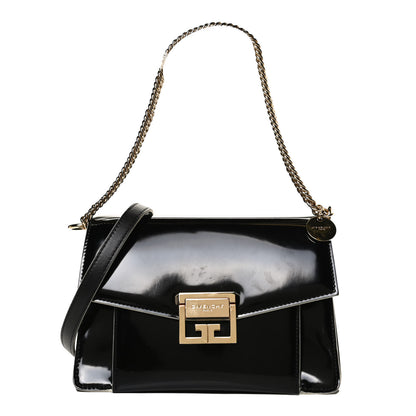 Givenchy Spazzolato Small GV3 Shoulder Bag Black 1 of 13