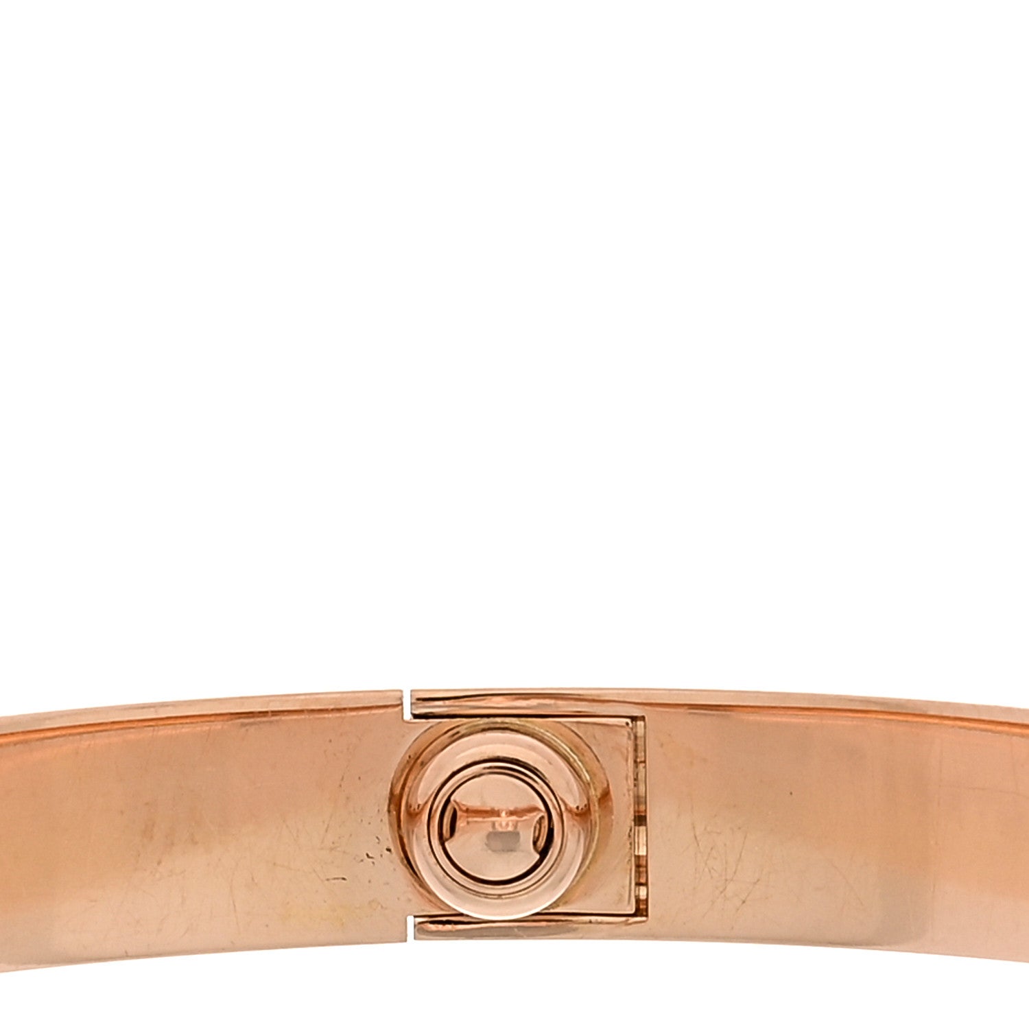 Cartier 18K Pink Gold LOVE Bracelet 17 6 of 9