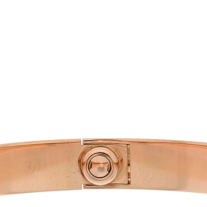 Cartier 18K Pink Gold LOVE Bracelet 17 6 of 9