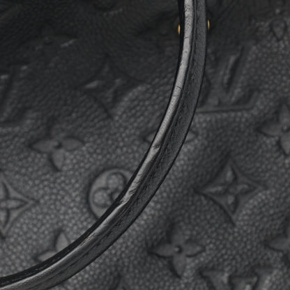 Louis Vuitton Empreinte Montaigne MM Black 12 of 13