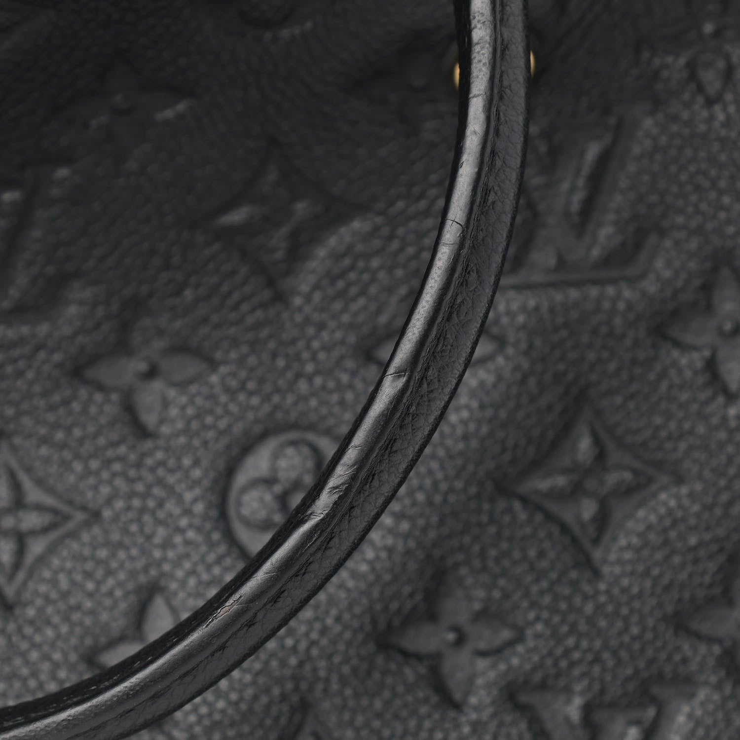 Louis Vuitton Empreinte Montaigne MM Black 12 of 13