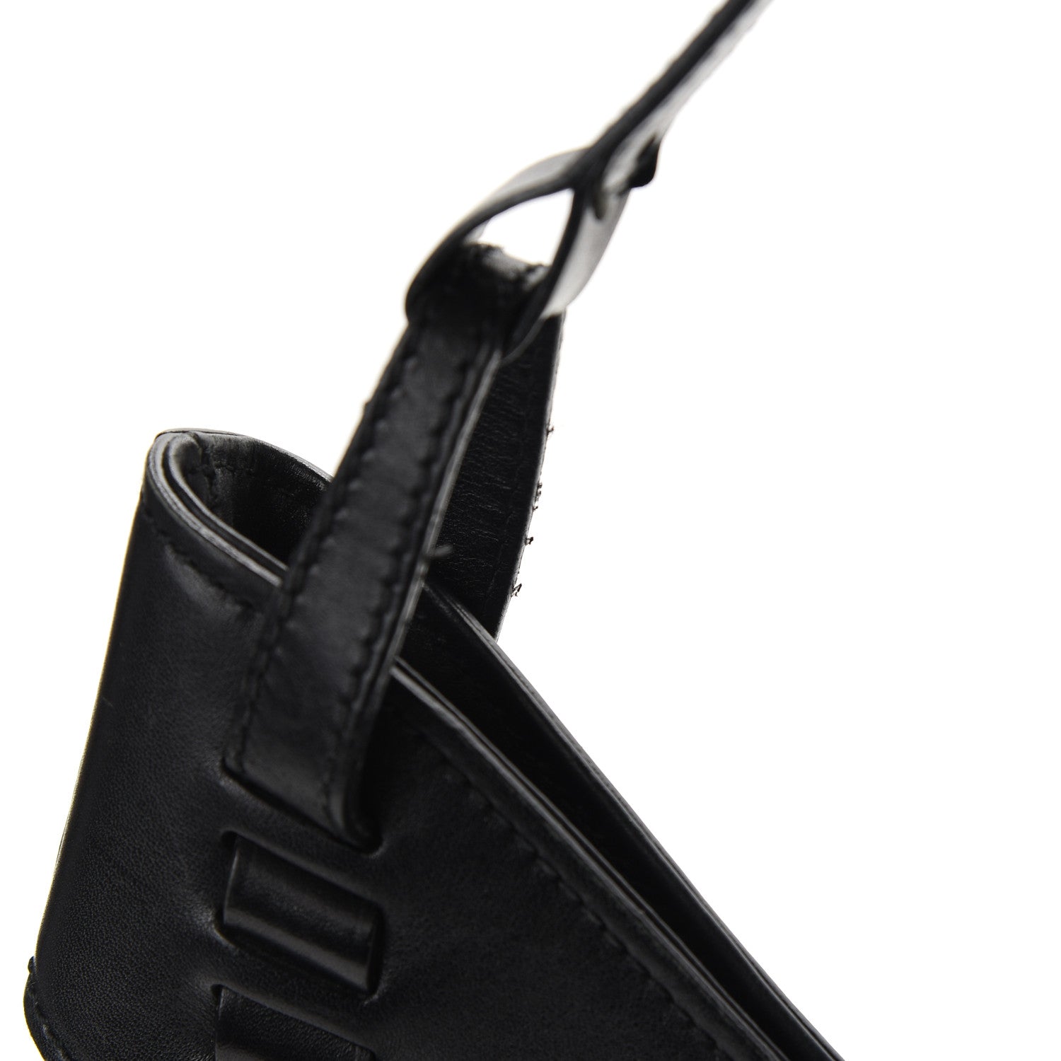 Gucci Denim Monogram Half Moon Hobo Black 11 of 12