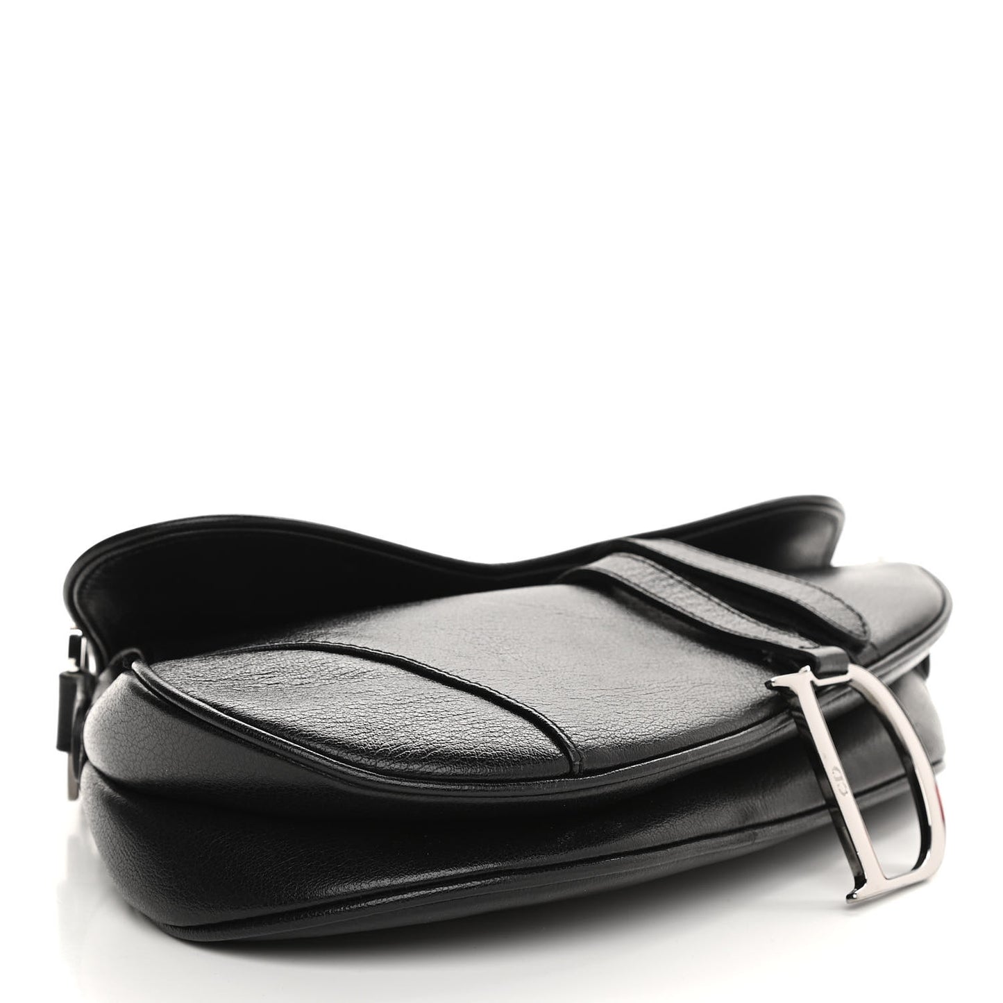 Calfskin Saddle Bag Black