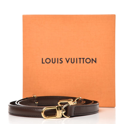 Louis Vuitton Calfskin 16mm Adjustable Shoulder Strap Brown 4 of 4