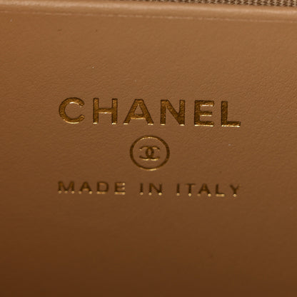 Chanel Shiny Caviar My Cush Hobo Clutch With Chain Beige Beige 6 of 11