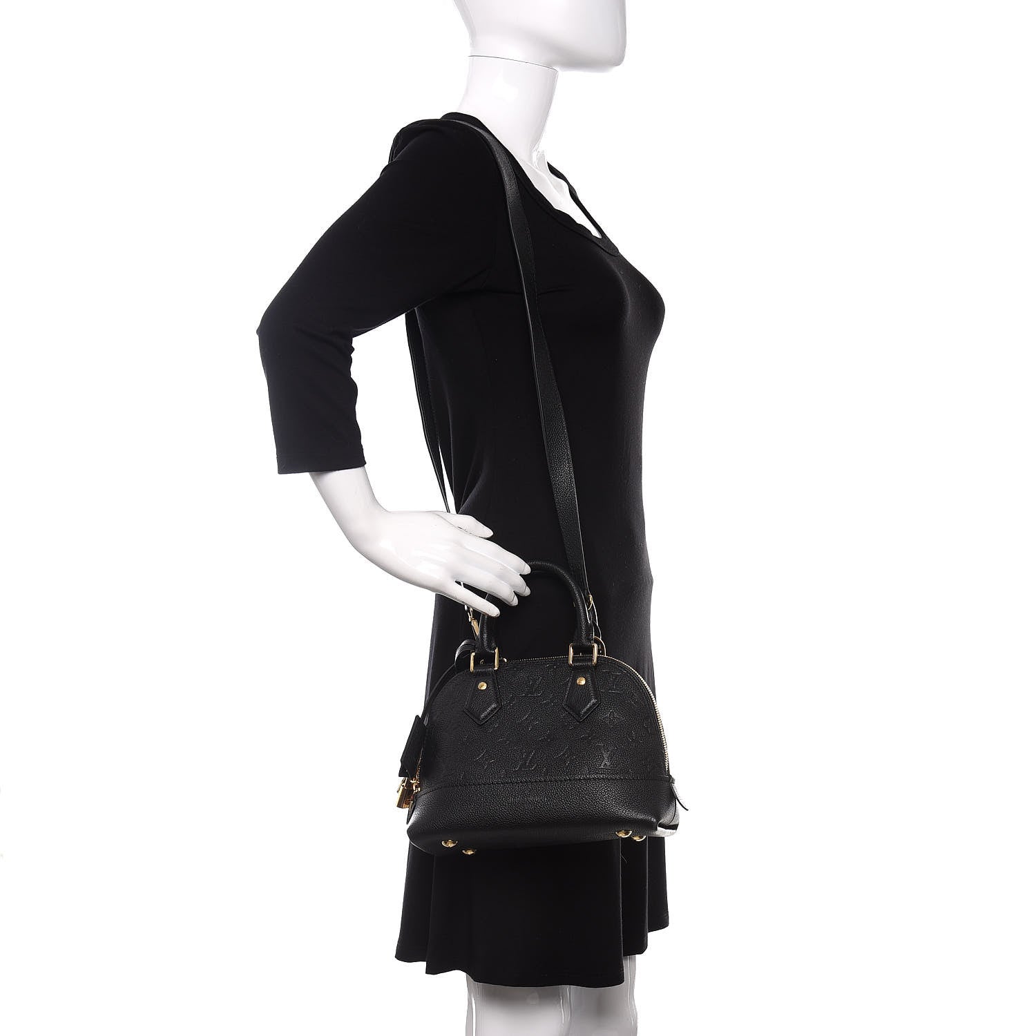 Louis Vuitton Empreinte Neo Alma BB Black 2 of 17