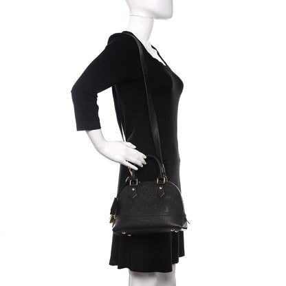 Louis Vuitton Empreinte Neo Alma BB Black 2 of 17
