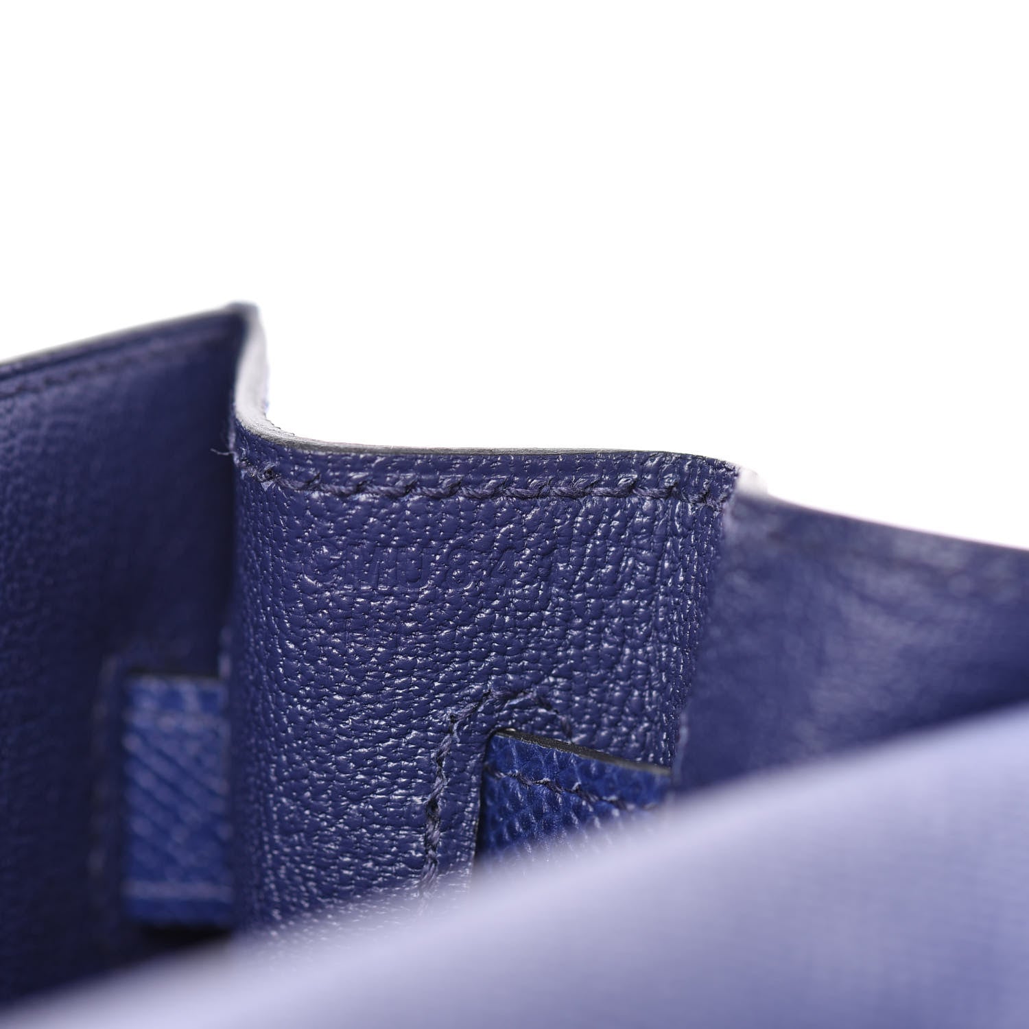 Hermes Epsom Kelly Sellier 32 Bleu Encre 22 of 36