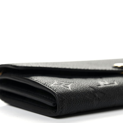 Louis Vuitton Empreinte Sarah Wallet NM Black 7 of 8