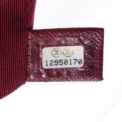 Chanel Caviar Grand Shopping Tote GST Red 6 of 7