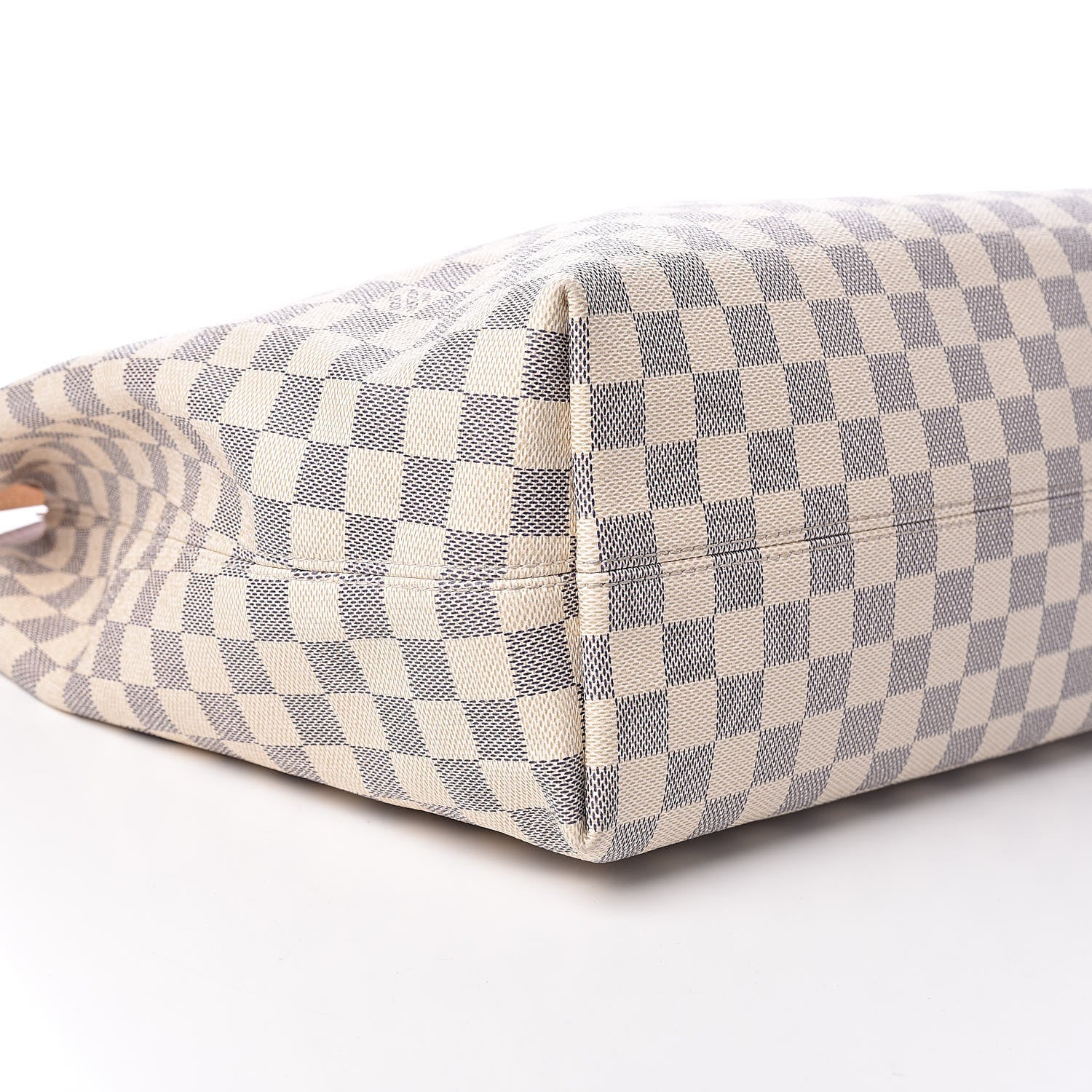 Louis Vuitton Damier Azur Graceful MM Rose Ballerine 10 of 14