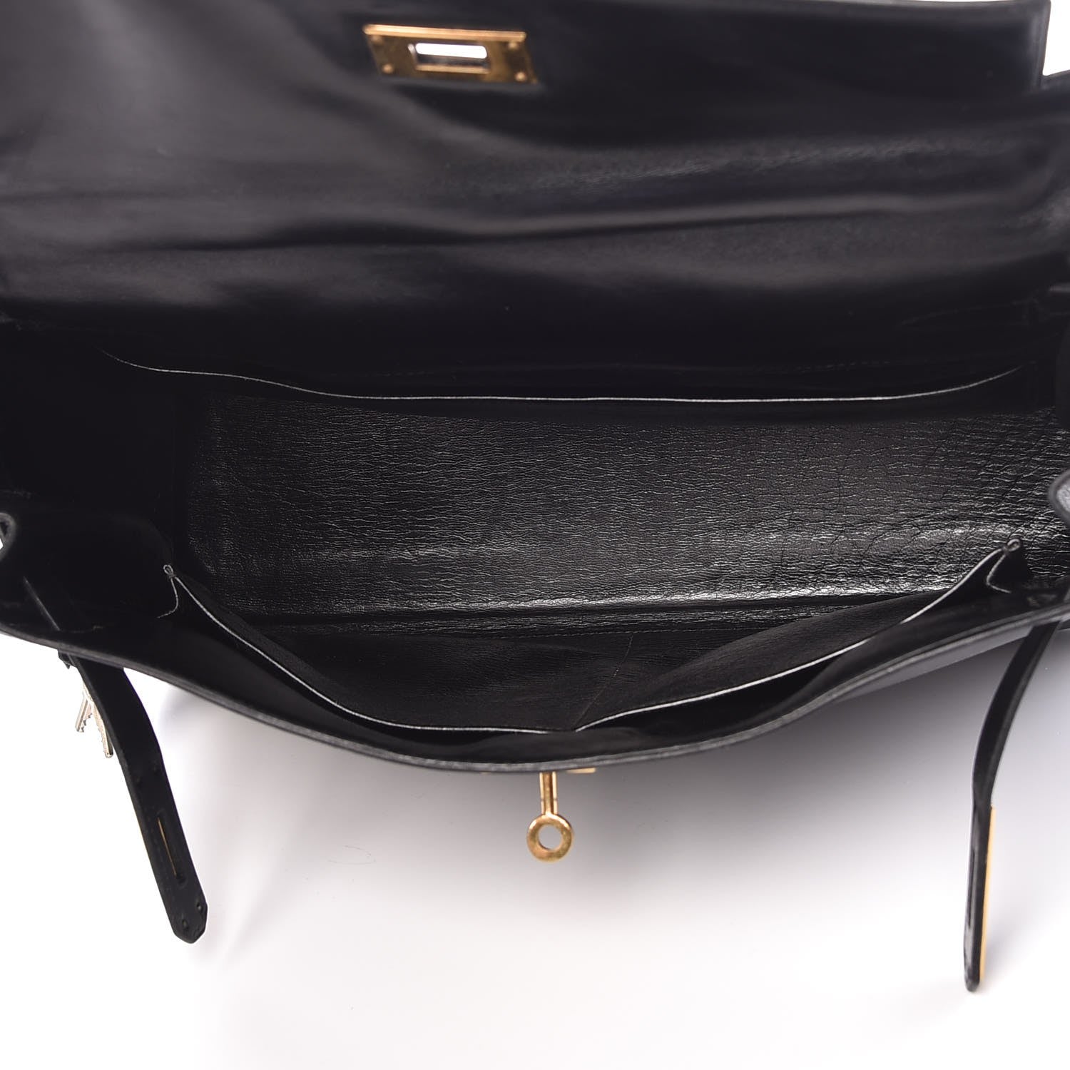 Hermes Box Kelly Retourne 32 Black 8 of 42