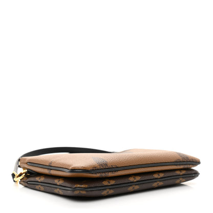 Louis Vuitton Reverse Monogram Giant Double Zip Pochette 4 of 8