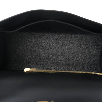 Hermes Epsom Kelly Sellier 28 Black 5 of 11