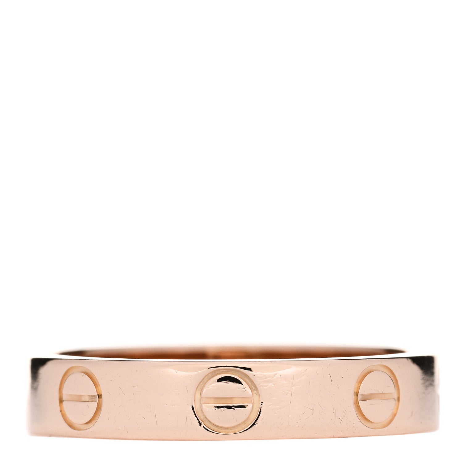 Cartier 18K Pink Gold 3.5mm LOVE Wedding Band Ring 52 6 3 of 5
