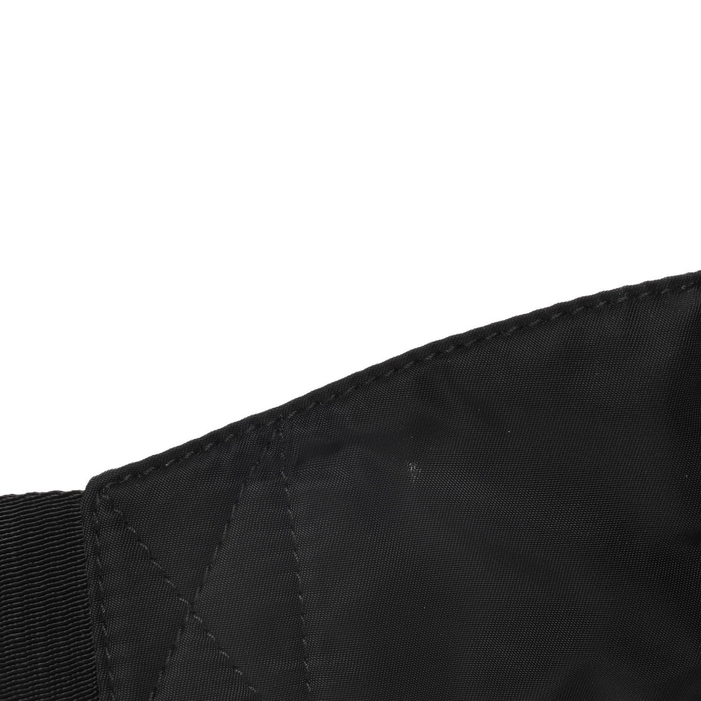 Tessuto Nylon Saffiano Belt Bag Black