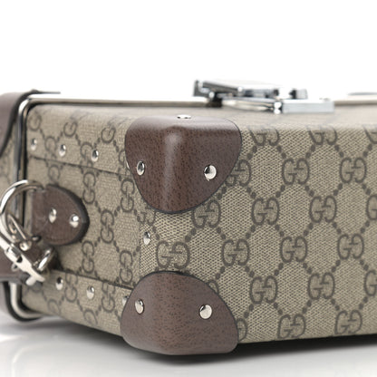 Gucci GG Supreme Monogram Globe-Trotter Beauty Case Brown 8 of 9