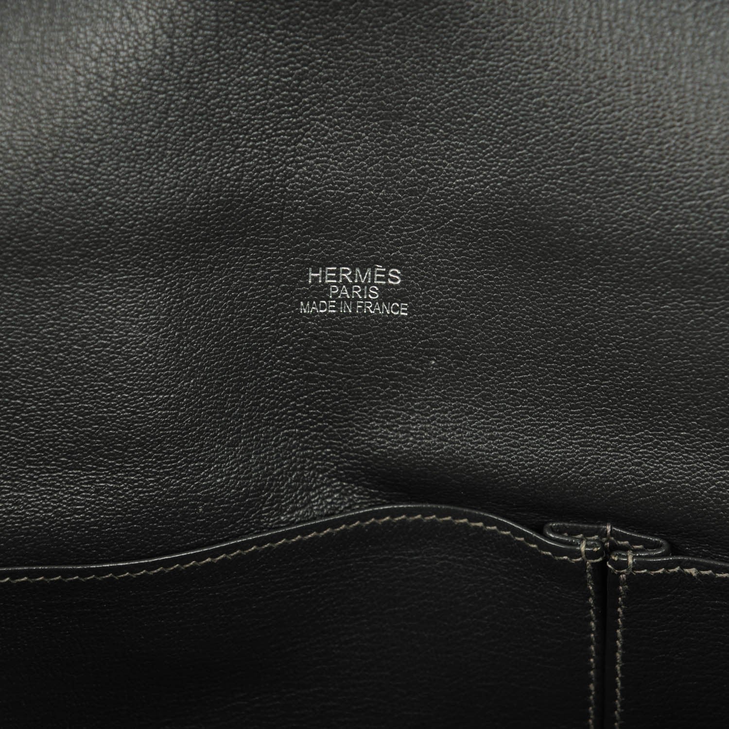 Hermes Taurillon Clemence Jypsiere 37 Graphite 10 of 17