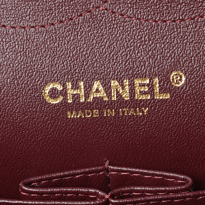 Chanel Lambskin Quilted Jumbo Double Flap Black 8 of 10