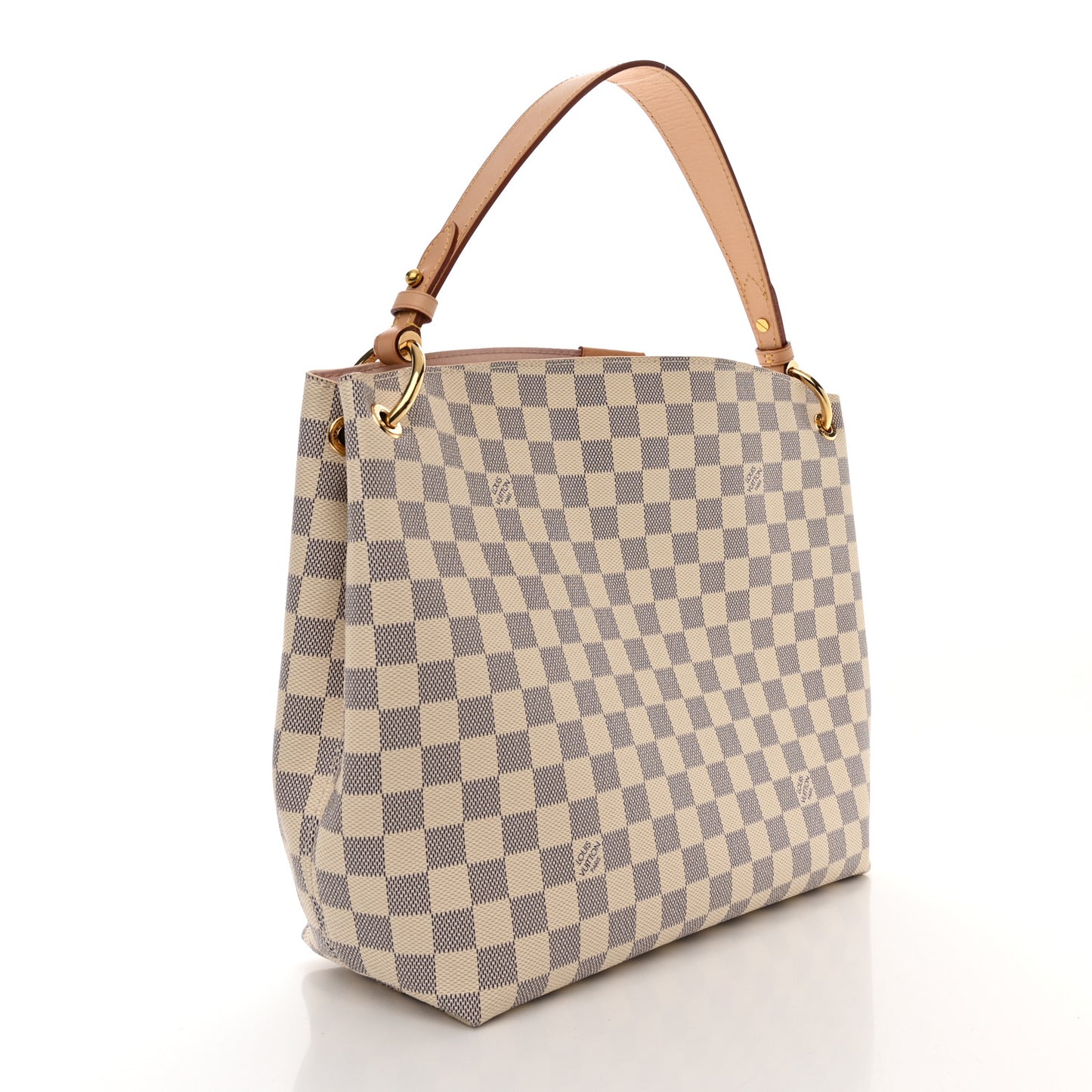 Damier Azur Graceful PM Rose Ballerine