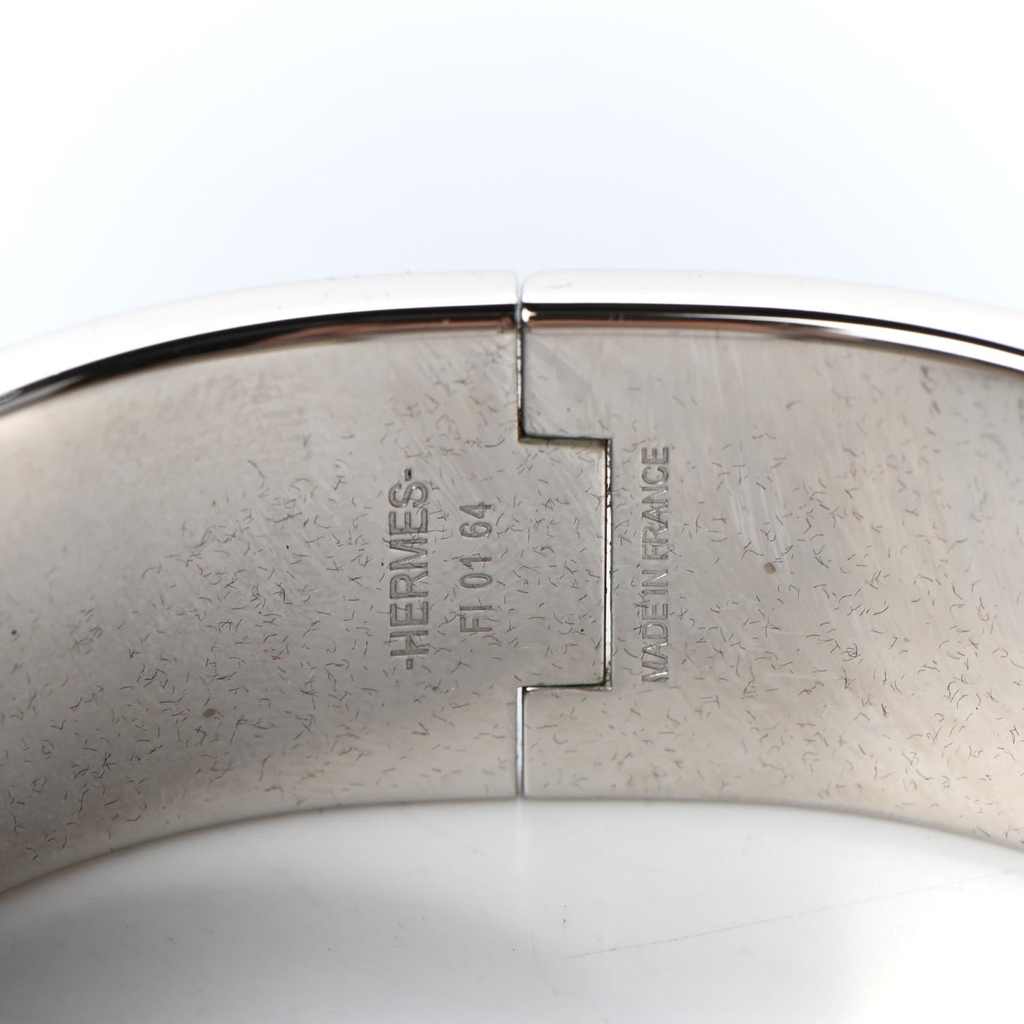 Enamel Wide Clic Clac H Bracelet PM Rose Dragee