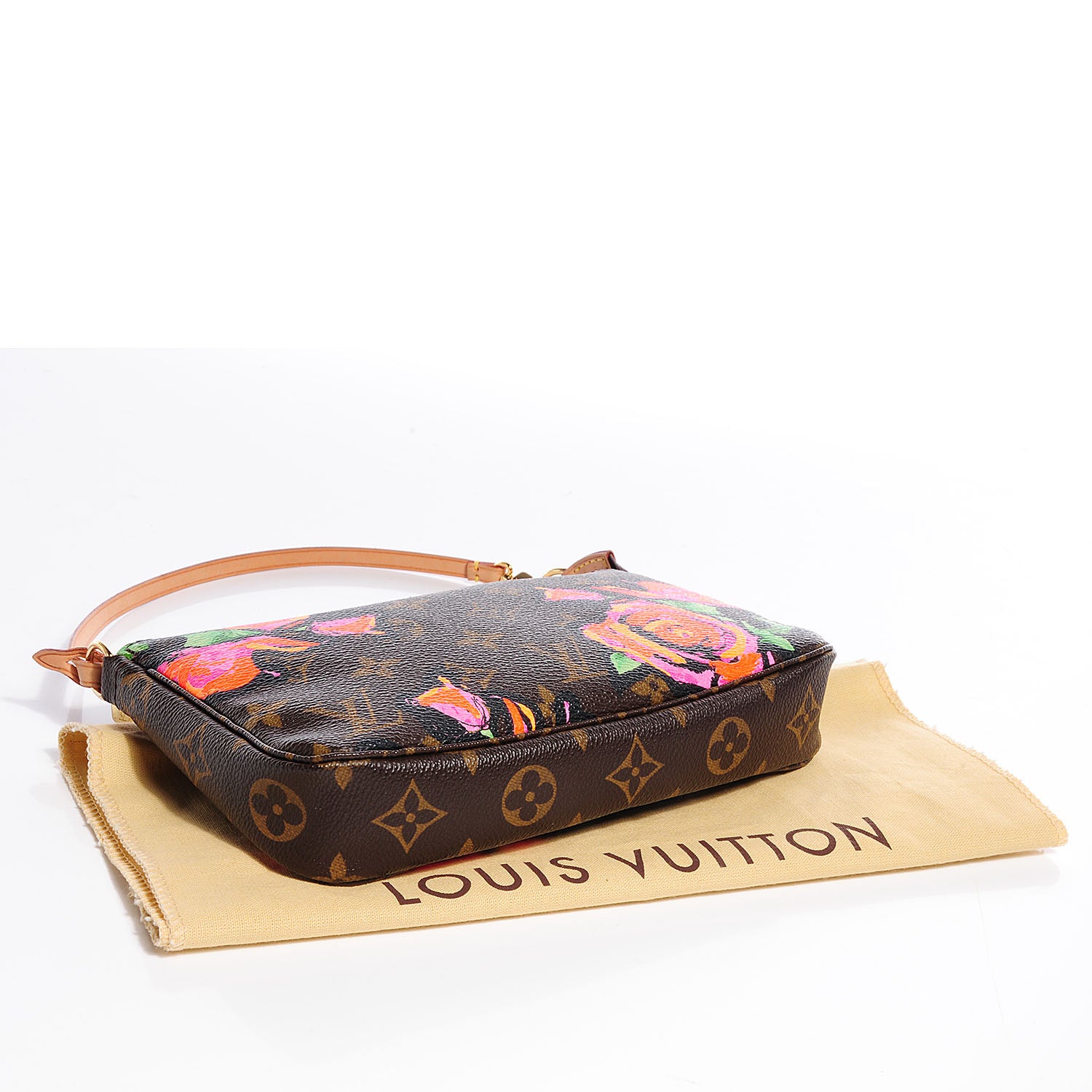 Louis Vuitton Monogram Roses Pochette Accessories 4 of 7
