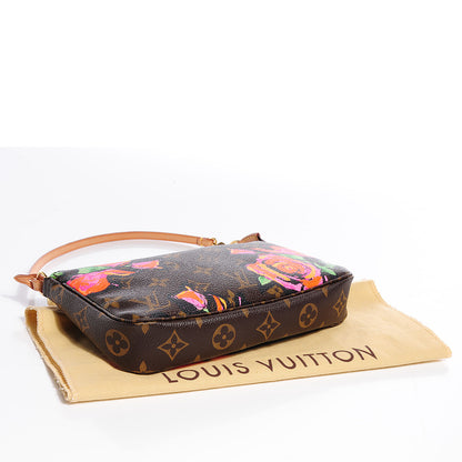 Louis Vuitton Monogram Roses Pochette Accessories 4 of 7