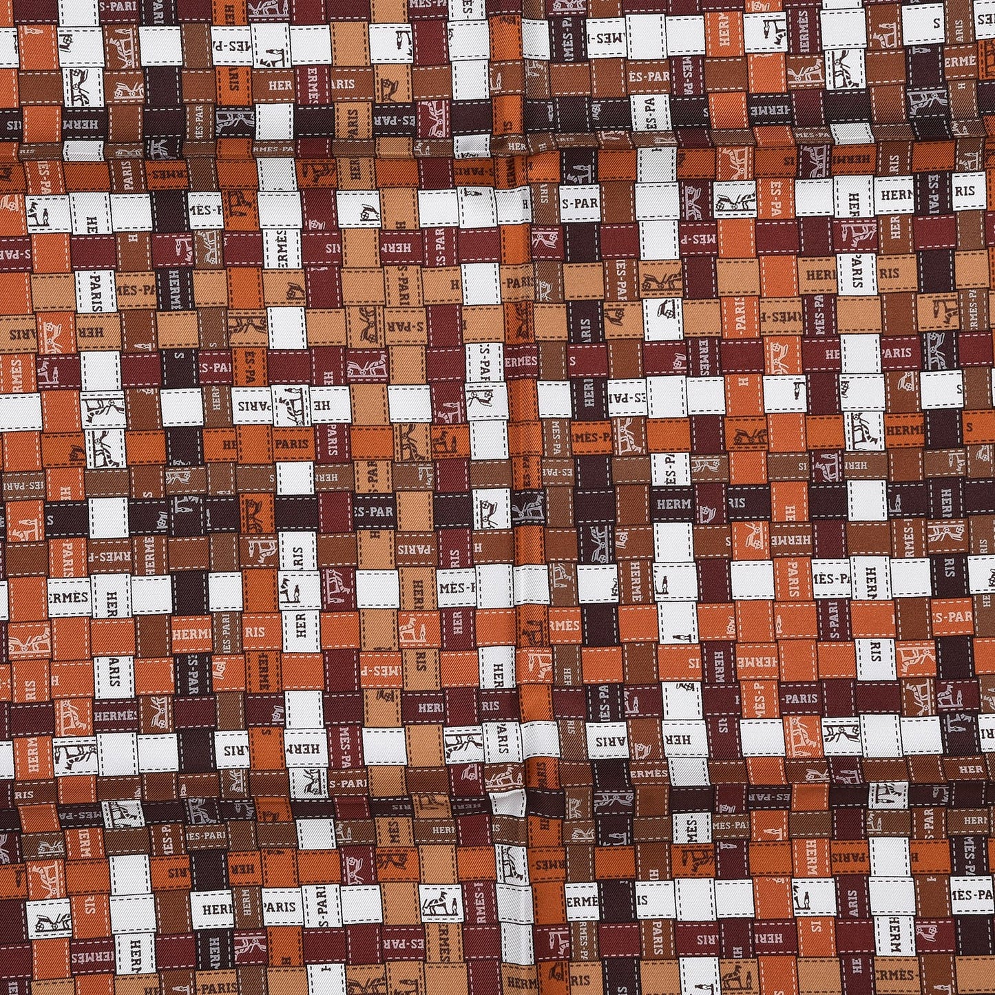 Silk Bolduc Au Carre Scarf 90