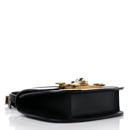 Gucci GG Supreme Monogram Small Osiride Shoulder Bag Black Gold 4 of 13