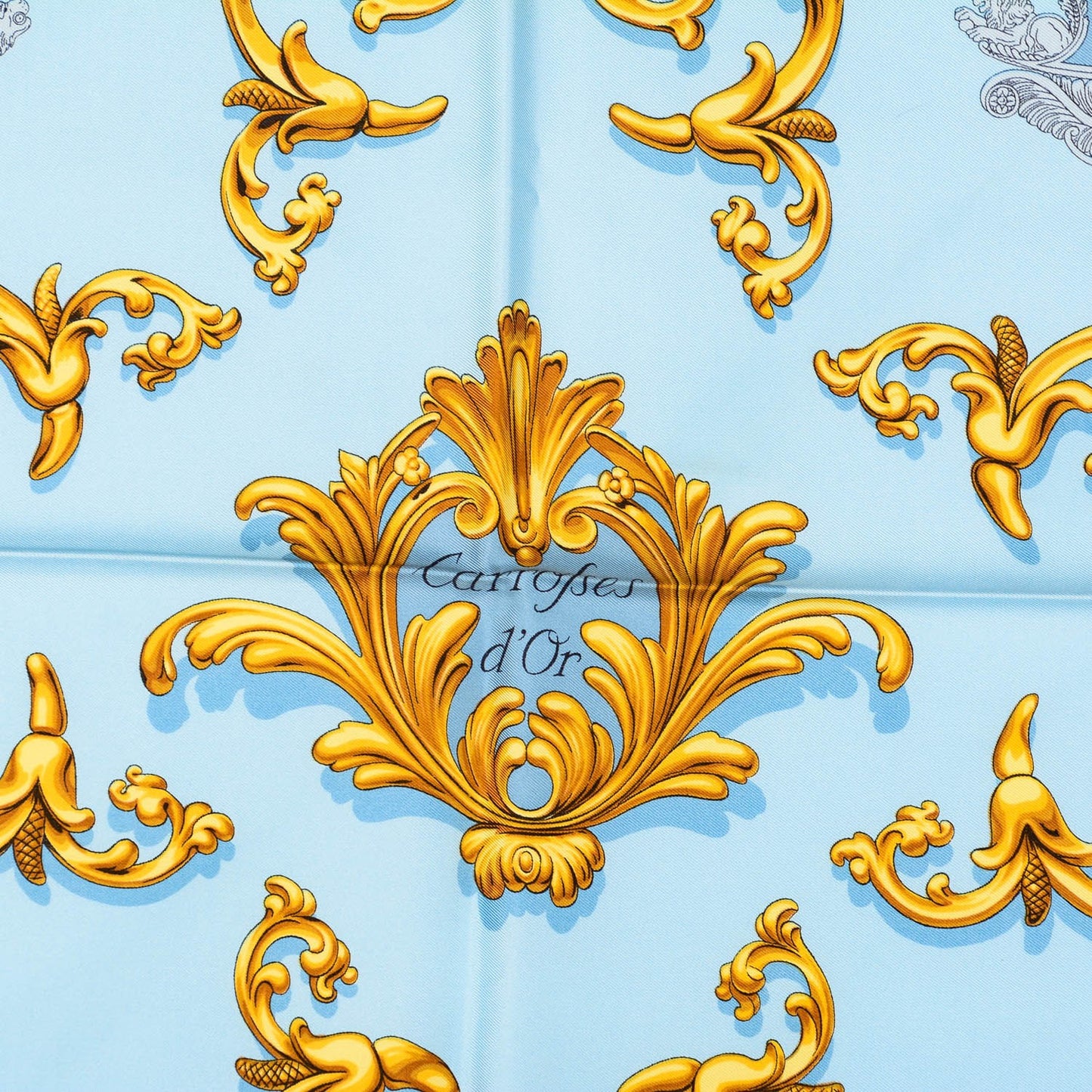 Silk Carrolses D'or Scarf 90