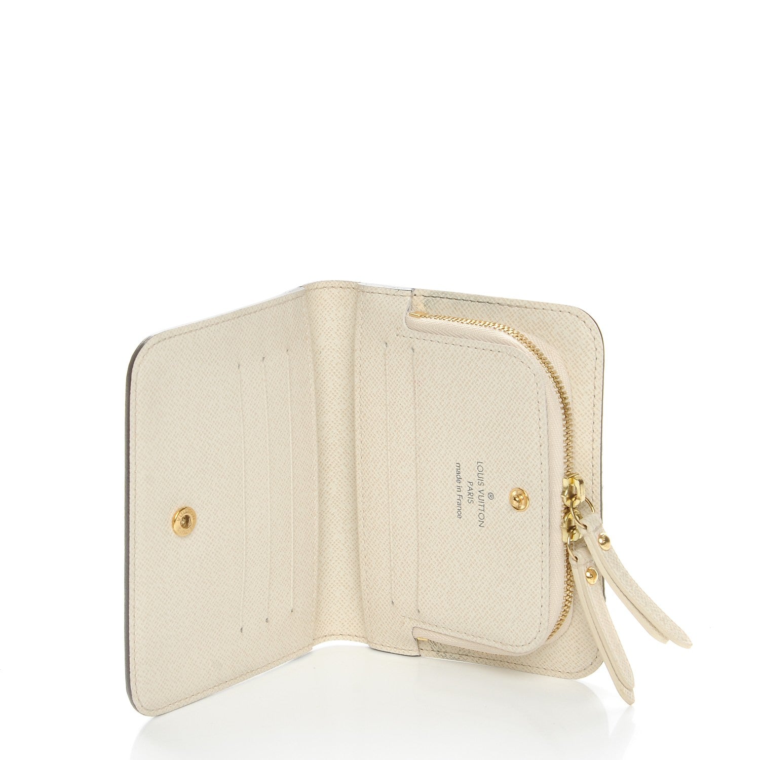 Louis Vuitton Monogram Insolite Coin Purse Wallet White 5 of 7