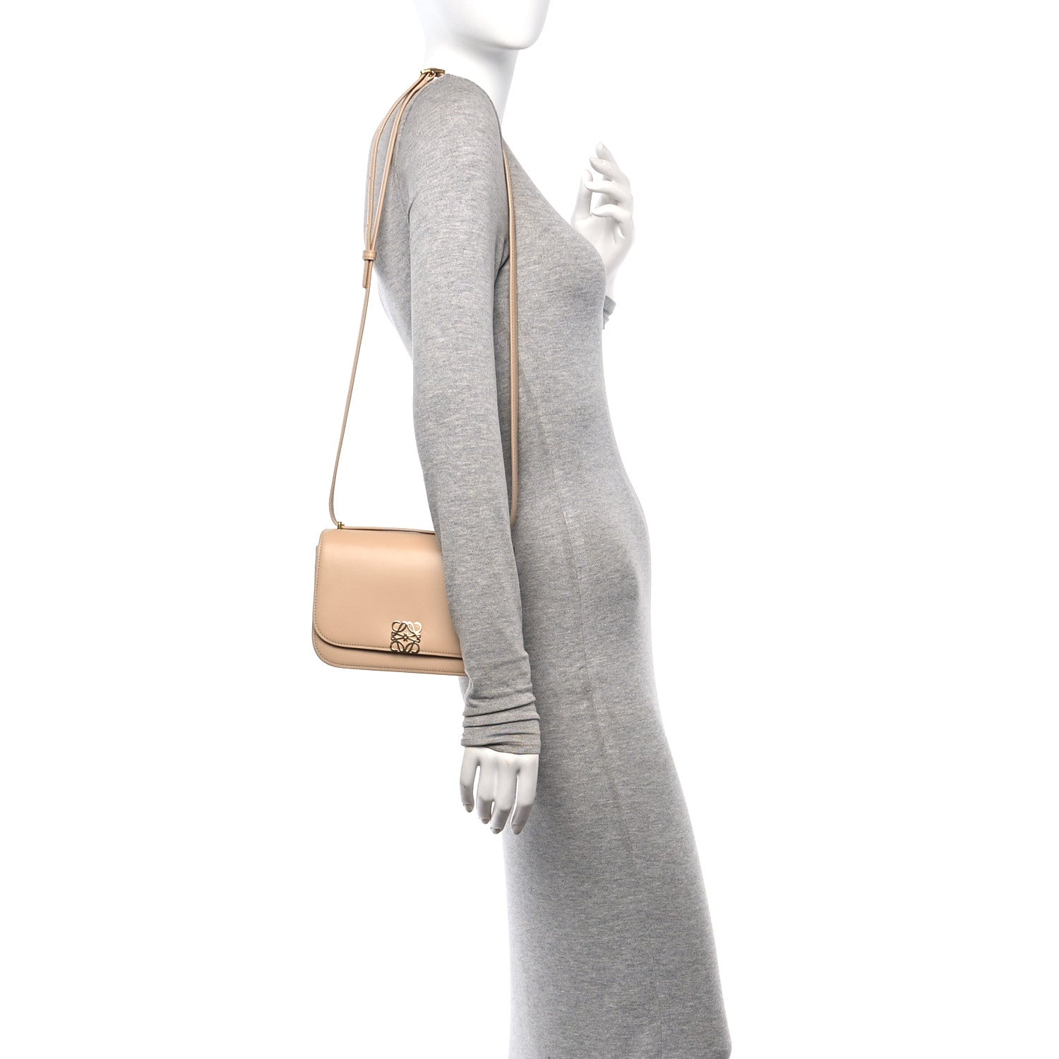 Fendi Zucca Vitello Artic Mini Messenger Bag Tobacco Castagna 4 of 9