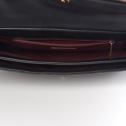 Chanel Calfskin Quilted Large Perfect Edge Flap Black 5 of 9