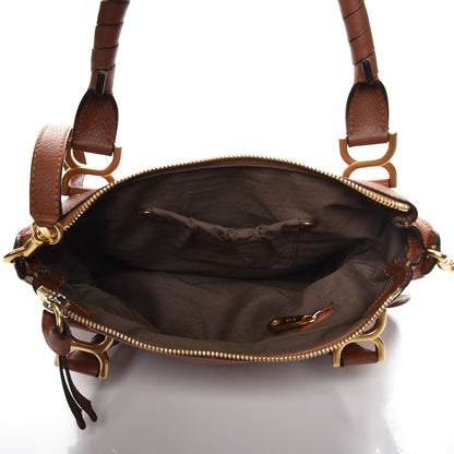 Chloe Calfskin Medium Marcie Satchel Tan 6 of 11