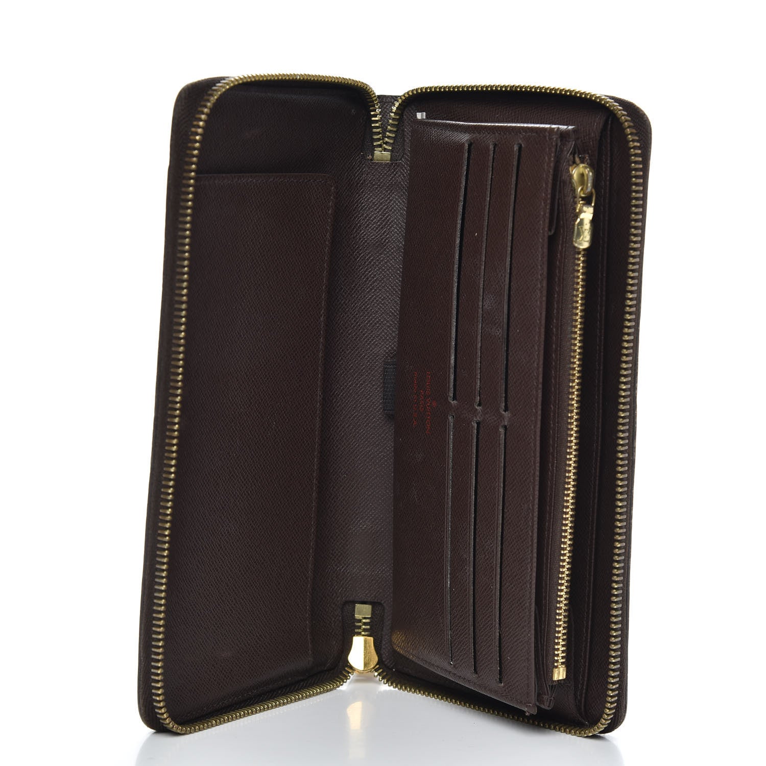 Louis Vuitton Damier Ebene Zippy Organizer Wallet 5 of 10