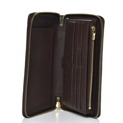 Louis Vuitton Damier Ebene Zippy Organizer Wallet 5 of 10