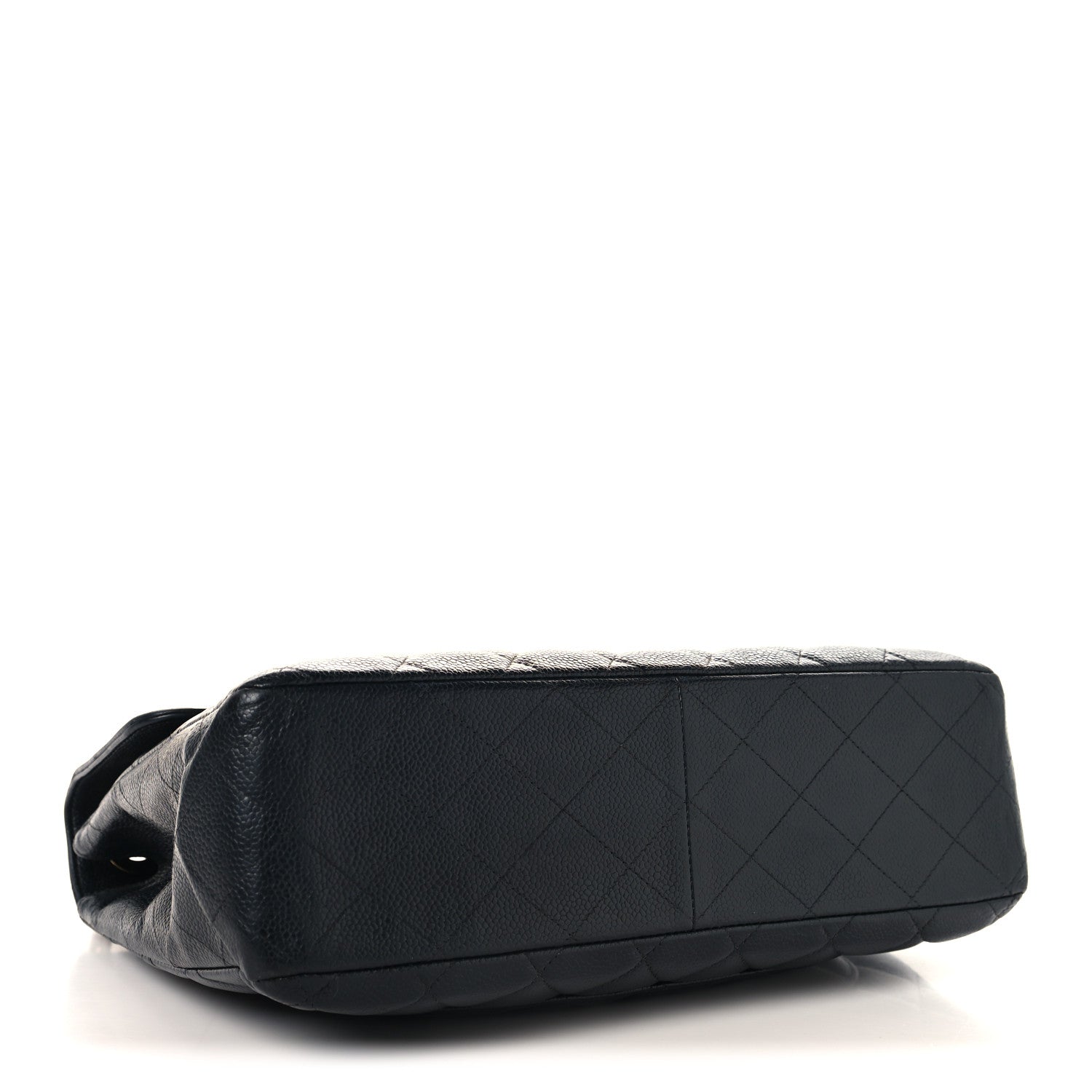 Chanel Caviar Jumbo Single Flap Black 3 of 11