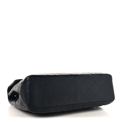 Chanel Caviar Jumbo Single Flap Black 3 of 11