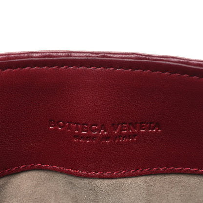 Bottega Veneta Nappa Intrecciato Baby Olimpia Shoulder Bag Bordeaux 7 of 10